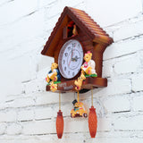 Antique,Wooden,Cuckoo,Clock,Swing,Alarm,Watch,Decor