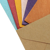 50Pcs,Vintage,Colored,Paper,Envelopes,Package