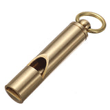 Brass,Survival,Whistle,Copper,Chain,Buckle,4.2x1cm