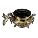 Alloy,Incense,Holder,Burner,Sandalwood,Censer,Buddhism,Meditation,Decor