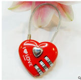 Creative,Personalised,Engraved,Padlock,Heart,Shaped,Decorations