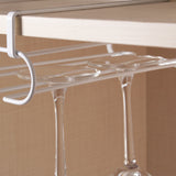 White,Metal,Fresh,Champagne,Glass,Holder,Storage,Cabinet,Hanging