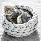 Knitted,Puppy,Pillow,House,House