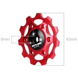 Cycling,Derailleur,Guide,Wheel,Bicycle,Derailleur,Pulley,Wheel,Aluminum,Alloy