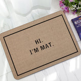 Honana,Words,Decor,Bathroom,Doormat,Rubber,Shower,Toilet,Bathroom,Floor