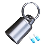 IPRee,Titanium,Alloy,Waterproof,Keychain,Medical,Bottle,Holder,Travel,Portable,Container