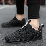 Men's,Scale,Casual,Comfortable,Running,Shoes,Breathable,Woven,Sneakers