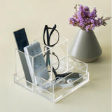 Acrylic,Clear,Multifunctional,Storage,Desktop,Organizer,Stationery,Cosmetic