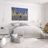 Miico,Painted,Three,Combination,Decorative,Paintings,Islamic,Religious,Decoration