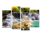 Miico,Painted,Combination,Decorative,Paintings,Ancient,Small,Waterfall,Decoration