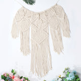 Large,Woven,Macrame,Hanging,Cotton,Bohemian,Tapestry,Decoration