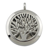 Stainless,Steel,Locket,Necklace,Perfume,Aromatherapy,Essential,Aroma,Diffuser