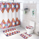 Bohemian,Style,Toilet,Cover,Waterproof,Bathroom,Shower,Curtain