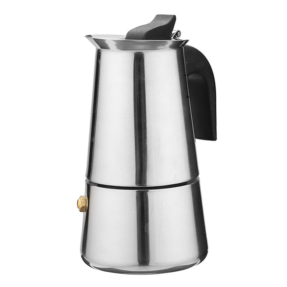 100ML,Percolator,Stove,Espresso,Coffee,Maker,Stainless,Steel,Water