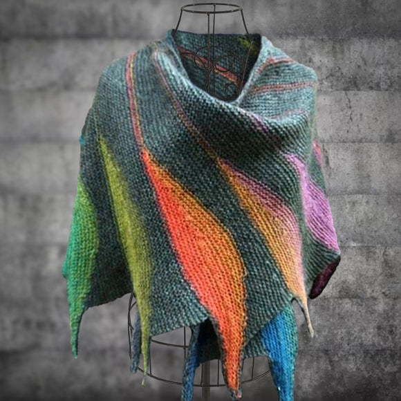 Casual,Knitted,Scarves,Shawl
