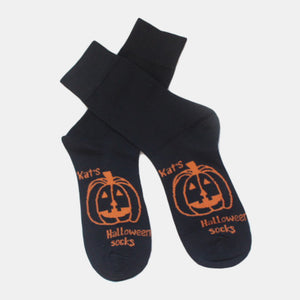 Pumpkin,Halloween,Casual,Socks