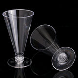 25Pcs,Dessert,Mousse,Canape,Dishes,Clear,Plastic,Jelly,Goblet,Party