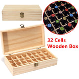 Holes,Essential,Wooden,Container,Solid,Natural,Storage