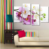 Miico,Painted,Combination,Decorative,Paintings,Botanic,Phalaenopsis,Decoration