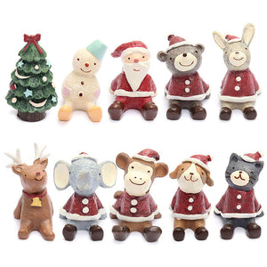 Lovely,Christmas,Wedding,Santa,Animals,Decoration,Resin,Decor,Furnishings
