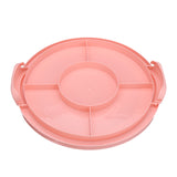Plastic,Round,Handle,Pastry,Storage,Dessert,Container,Cover