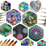 24pcs,Mandala,Dotting,Tools,Painting,Paint,Stencil