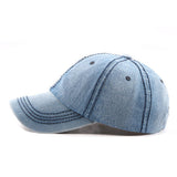Washed,Cotton,Cowboy,Baseball,Casual,Sunscreen,Adjustable
