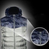 TENGOO,Men's,Electric,Jacket,Modes,Charging,Heating,Warmer,Clothes,Lightweight,Washable,Winter,Thermal