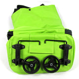 Green,Protable,Shopping,Trolley,Foldable,Rolling,Grocery,Wheels,Kitchen,Holder