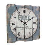 Stonebriar,Square,Clock,Rustic,Farmhouse,Roman,Numeral,Vintage