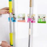 Fixed,Clips,Toilet,Storage,Organizer,Holder,Cleaning,Adhesive,Cartoon,Mounted,Broom,Hanger