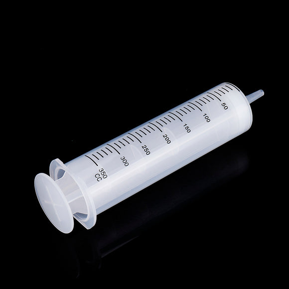 350ml,Plastic,Dispensing,Syringe,Double,Scale,Refilling,Measuring,Liquids,Industrial,Applicator