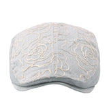 Summer,Womens,Embroidered,Printting,Beret,Adjustable,Gatsby,Visor