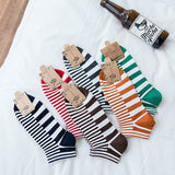 Winter,Cotton,Striped,Socks,Outdoor,Deodorization,Durable,Ankle