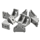 Suleve,10Pcs,Aluminium,Angle,Corner,Joint,Series,Aluminum,Extrusion,20x20mm,Right,Angle,Bracket,Furniture,Fittings