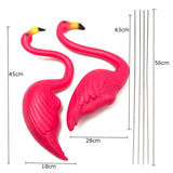 Plastic,Flamingos,Grassland,Garden,Figurine,Decorations
