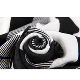 Winter,Cashmere,Scarf,Striped,Shawl,Windproof,Ultra,Gaiters,Gifts