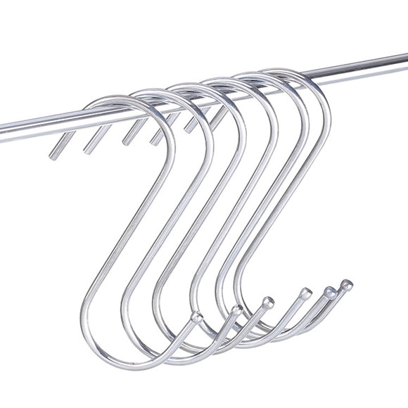 Stainless,Steel,Hanger,Clasp,Shape,Hooks,Clothes,Cloth,Hanger