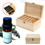 Slots,Essential,Wooden,Storage,Carrying,Holder,Aromatherapy,Organizer