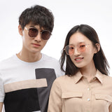 SM110,Polarized,Sunglasses,Metal,Square,Frames,Stylish,Sunglasses,Outdoor,Women,Sunglasses
