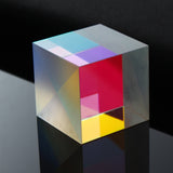 33x33x34mm,Defective,Cross,Optical,Glass,Dichroic,Prism,Combiner,Splitter,Prism