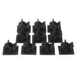 10Pcs,Cable,Fasteners,Holder,Adhesive,Black,Clips,Clamp
