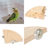 Wooden,Parrot,Perches,Stand,Platform,Budgie,Hanging