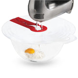 Mixer,Splash,Plastic,Silico,Transparent,Round,Cover,Cream,Waterproof,Splash,Beater