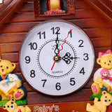 Antique,Wooden,Cuckoo,Clock,Swing,Alarm,Watch,Decor