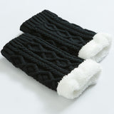 Unisex,Winter,Velvet,Knitting,Ankle,Warmer,Boots,Skirt,Socks