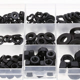 Suleve,MXCW1,231Pcs,Washer,Spring,Washer,Carbon,Steel,Assortment