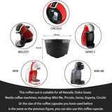 KCASA,Refillable,Coffee,Capsule,Reusable,Refilling,Filter,Nespresso,Machine,Kitche