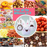 50pcs,Easter,Bunny,Cookies,Wedding,Decoration,Kawaii,Rabbit,Plastic,Candy