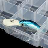 Compartment,Removable,Fishing,Tackle,Transparent,Plastic,Fishing,27.5*18.5*4.5cm